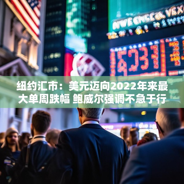 纽约汇市：美元迈向2022年来最大单周跌幅 鲍威尔强调不急于行动