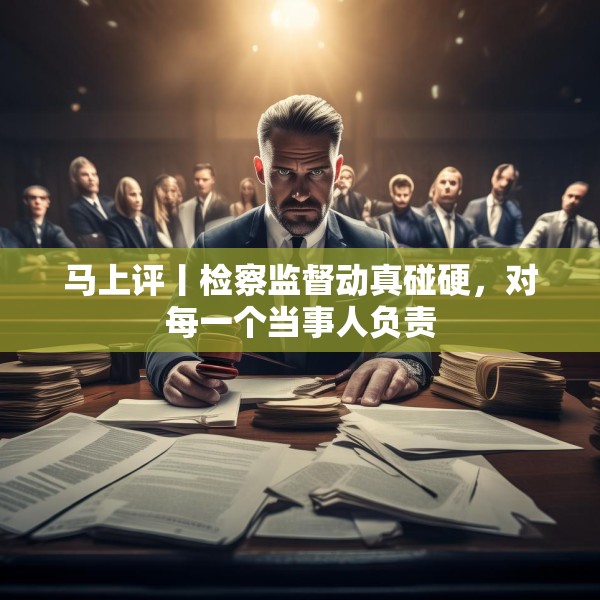 马上评丨检察监督动真碰硬，对每一个当事人负责