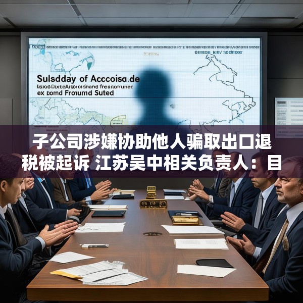 子公司涉嫌协助他人骗取出口退税被起诉 江苏吴中相关负责人：目前无更多信息