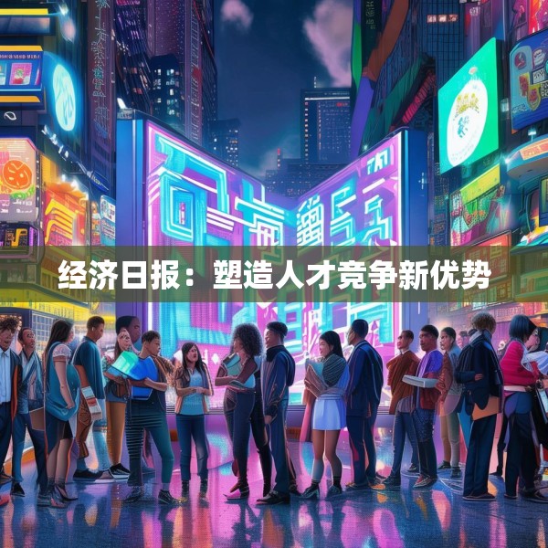 经济日报：塑造人才竞争新优势