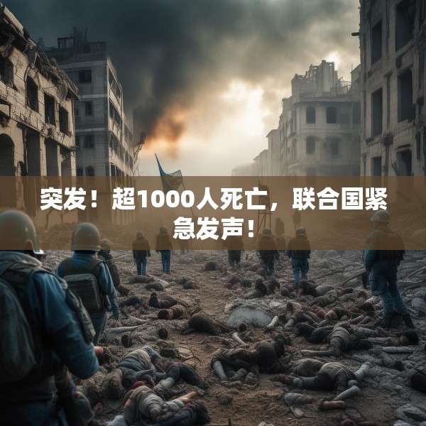 突发！超1000人死亡，联合国紧急发声！