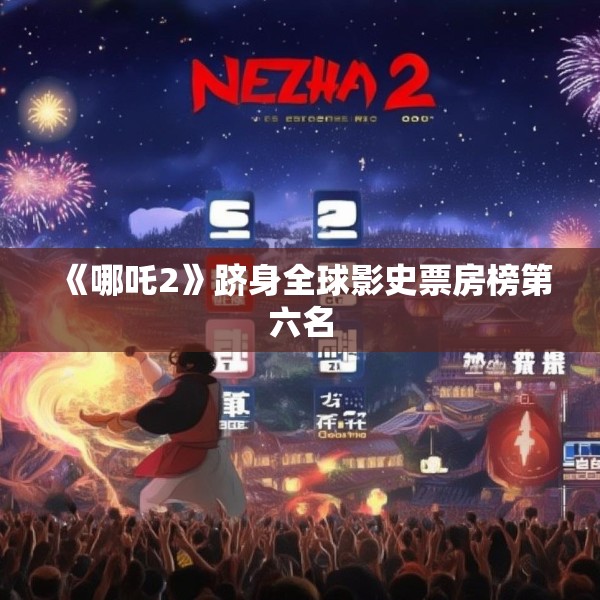 《哪吒2》跻身全球影史票房榜第六名