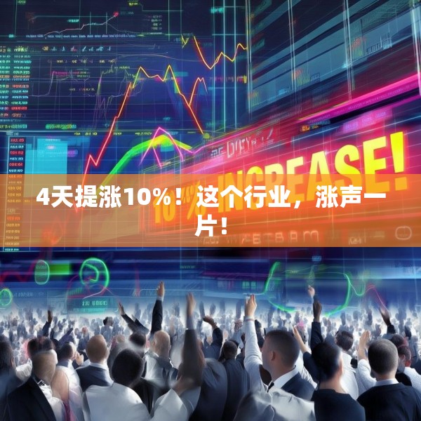 4天提涨10%！这个行业，涨声一片！