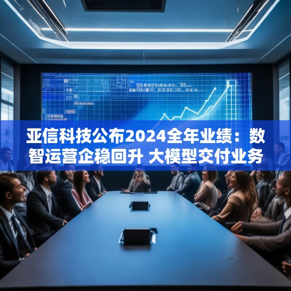 亚信科技公布2024全年业绩：数智运营企稳回升 大模型交付业务起势