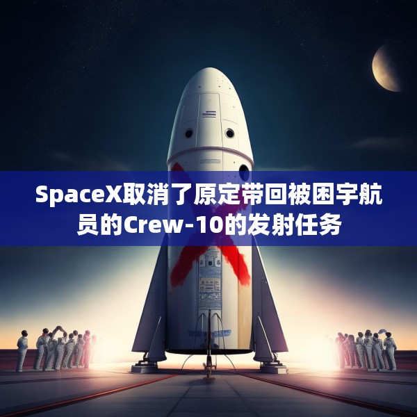 SpaceX取消了原定带回被困宇航员的Crew-10的发射任务