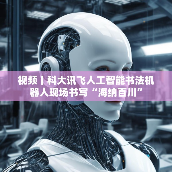 视频丨科大讯飞人工智能书法机器人现场书写“海纳百川”