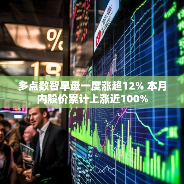 多点数智早盘一度涨超12% 本月内股价累计上涨近100%