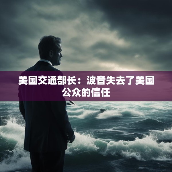 美国交通部长：波音失去了美国公众的信任