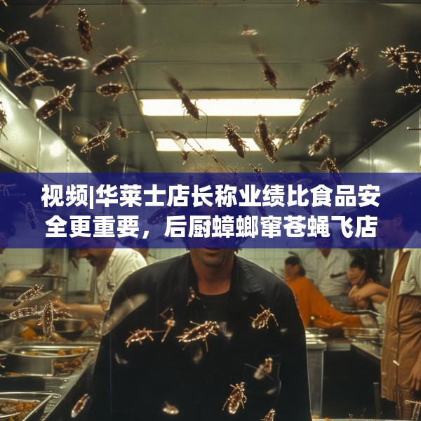 视频|华莱士店长称业绩比食品安全更重要，后厨蟑螂窜苍蝇飞店员漠视