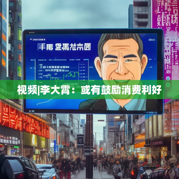 视频|李大霄：或有鼓励消费利好