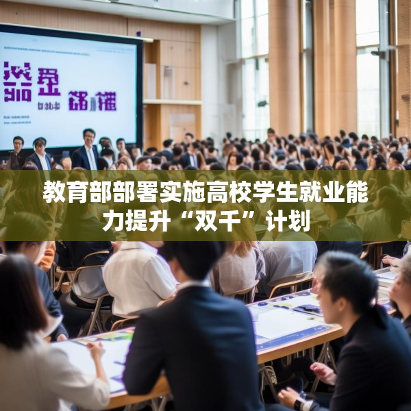 教育部部署实施高校学生就业能力提升“双千”计划