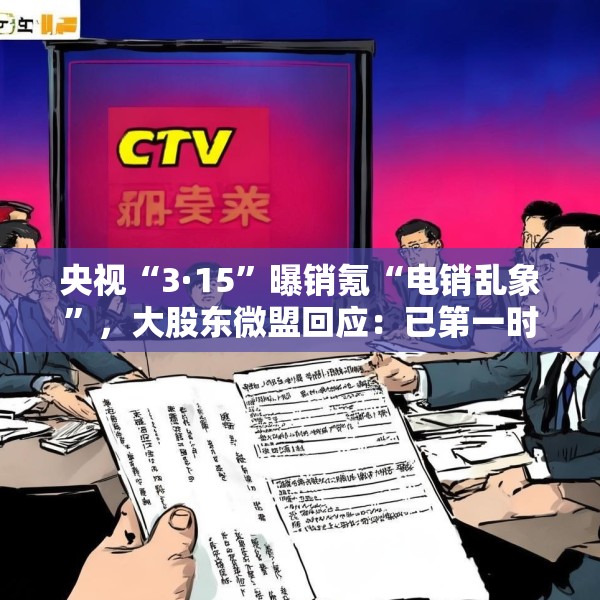 央视“3·15”曝销氪“电销乱象”，大股东微盟回应：已第一时间成立专项调查组