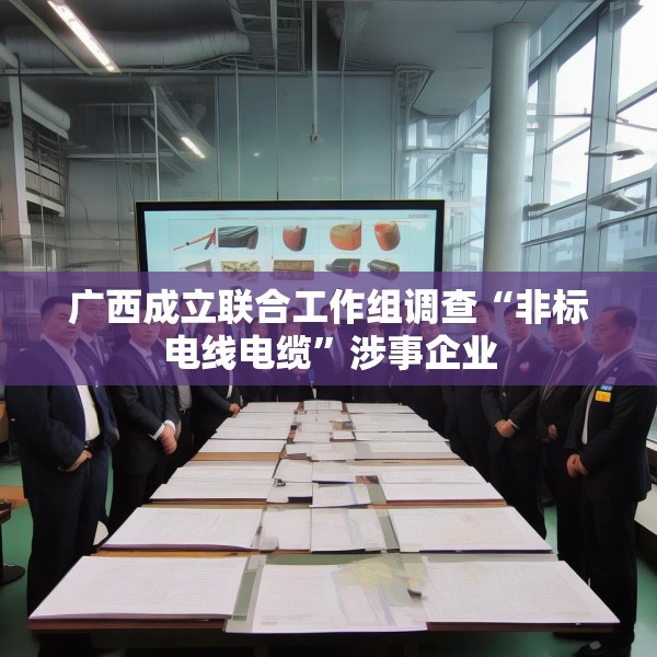 广西成立联合工作组调查“非标电线电缆”涉事企业
