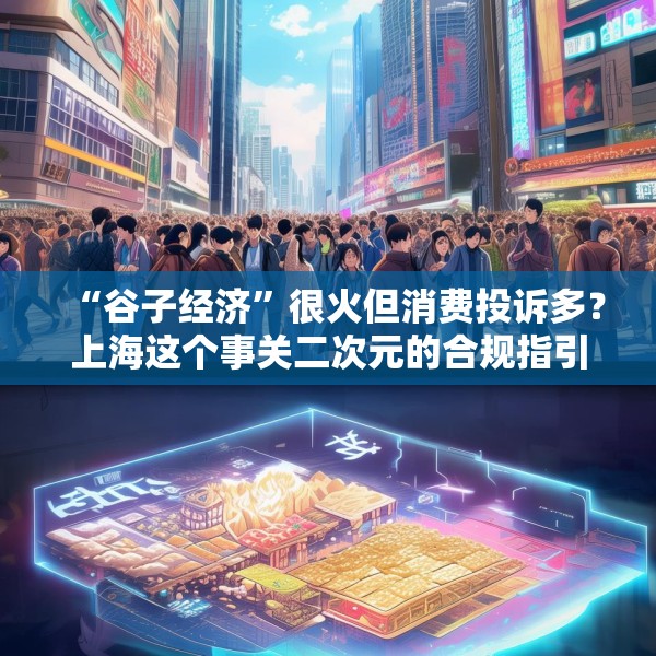 “谷子经济”很火但消费投诉多？上海这个事关二次元的合规指引能带来什么