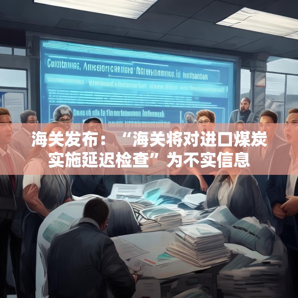 海关发布：“海关将对进口煤炭实施延迟检查”为不实信息