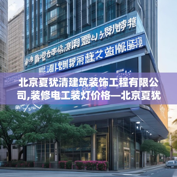北京夏犹清建筑装饰工程有限公司,装修电工装灯价格—北京夏犹清建筑装饰工程有限公司598.a474b475c478fgy.485htyj