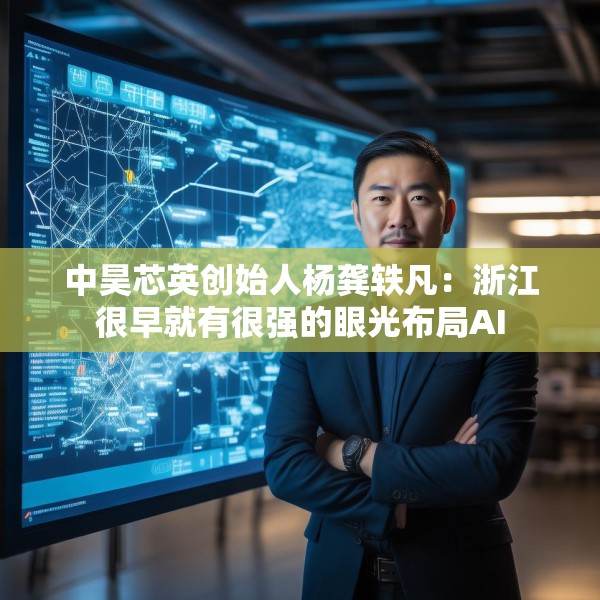中昊芯英创始人杨龚轶凡：浙江很早就有很强的眼光布局AI