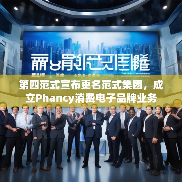第四范式宣布更名范式集团，成立Phancy消费电子品牌业务