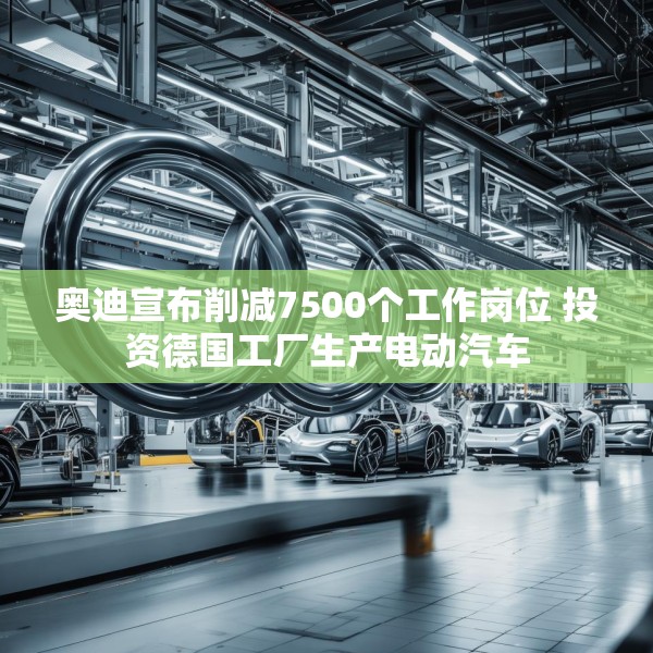 奥迪宣布削减7500个工作岗位 投资德国工厂生产电动汽车