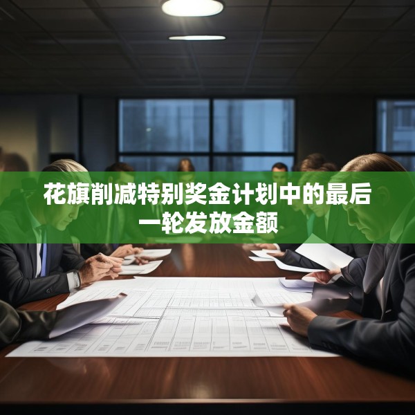 花旗削减特别奖金计划中的最后一轮发放金额