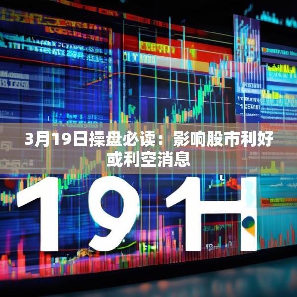 3月19日操盘必读：影响股市利好或利空消息