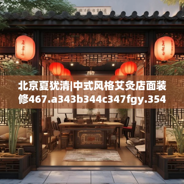 北京夏犹清|中式风格艾灸店面装修467.a343b344c347fgy.354bnbn
