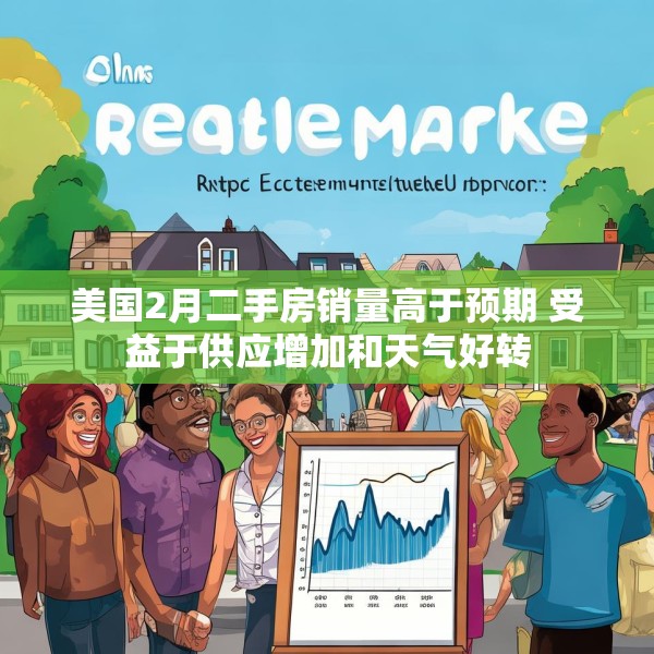 美国2月二手房销量高于预期 受益于供应增加和天气好转