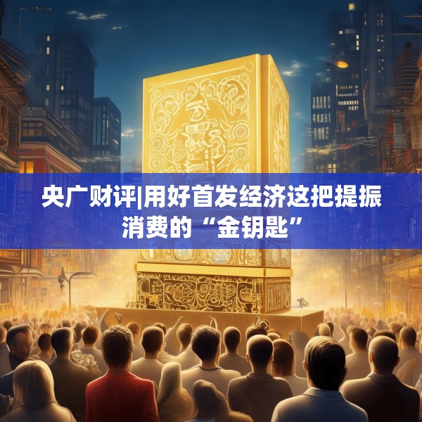 央广财评|用好首发经济这把提振消费的“金钥匙”