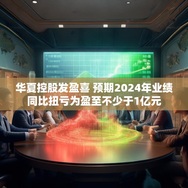 华夏控股发盈喜 预期2024年业绩同比扭亏为盈至不少于1亿元