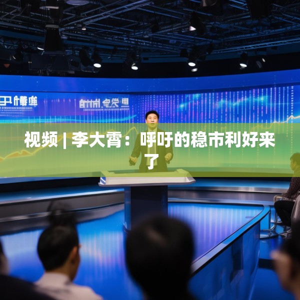 视频 | 李大霄：呼吁的稳市利好来了