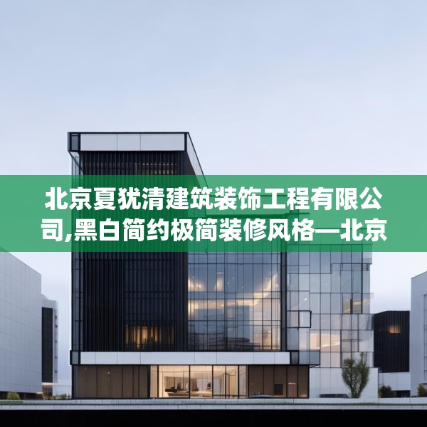 北京夏犹清建筑装饰工程有限公司,黑白简约极简装修风格—北京夏犹清建筑装饰工程有限公司579.a455b456c459fgy.466uyk