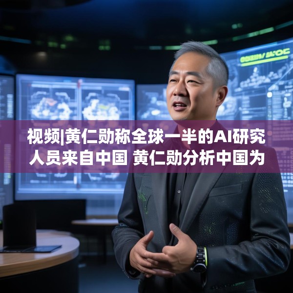 视频|黄仁勋称全球一半的AI研究人员来自中国 黄仁勋分析中国为何AI方面会有巨大贡献