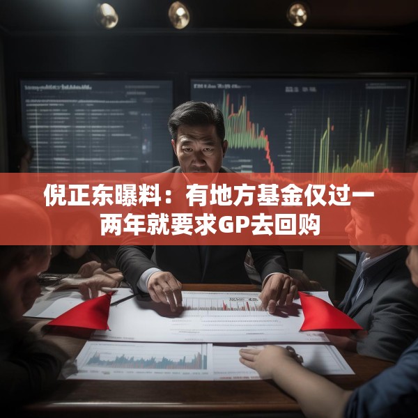 倪正东曝料：有地方基金仅过一两年就要求GP去回购