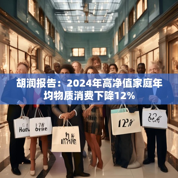 胡润报告：2024年高净值家庭年均物质消费下降12%