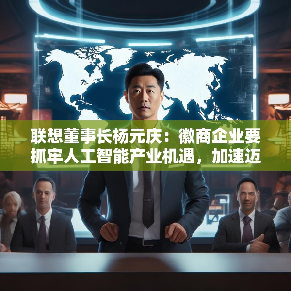 联想董事长杨元庆：徽商企业要抓牢人工智能产业机遇，加速迈向全球产业链的中高端