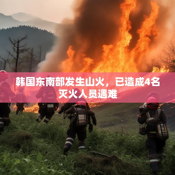 韩国东南部发生山火，已造成4名灭火人员遇难