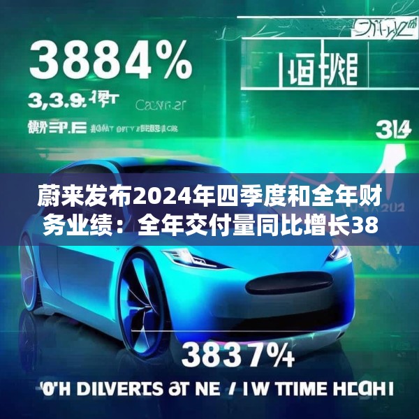 蔚来发布2024年四季度和全年财务业绩：全年交付量同比增长38.7%，创历史新高 