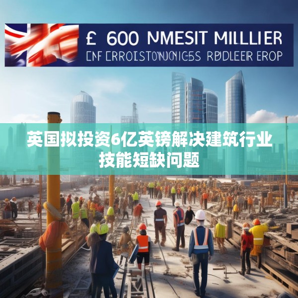英国拟投资6亿英镑解决建筑行业技能短缺问题