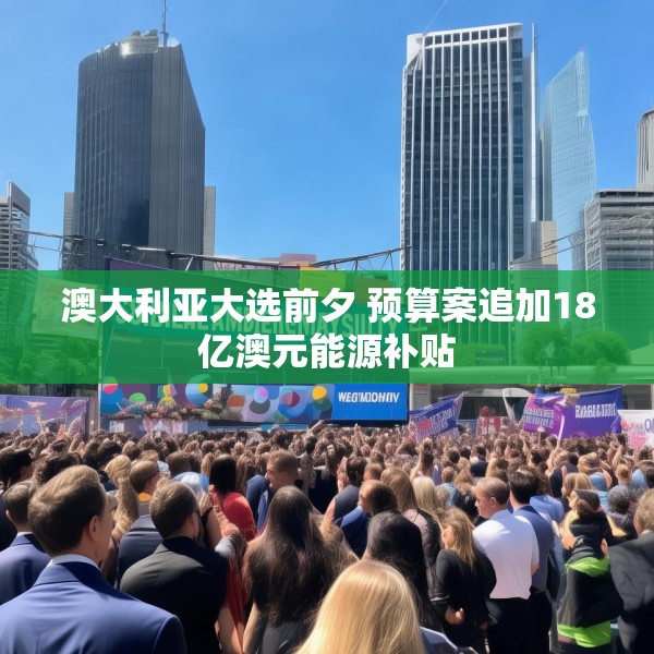 澳大利亚大选前夕 预算案追加18亿澳元能源补贴