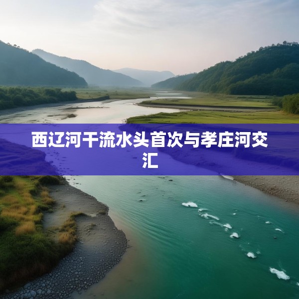 西辽河干流水头首次与孝庄河交汇