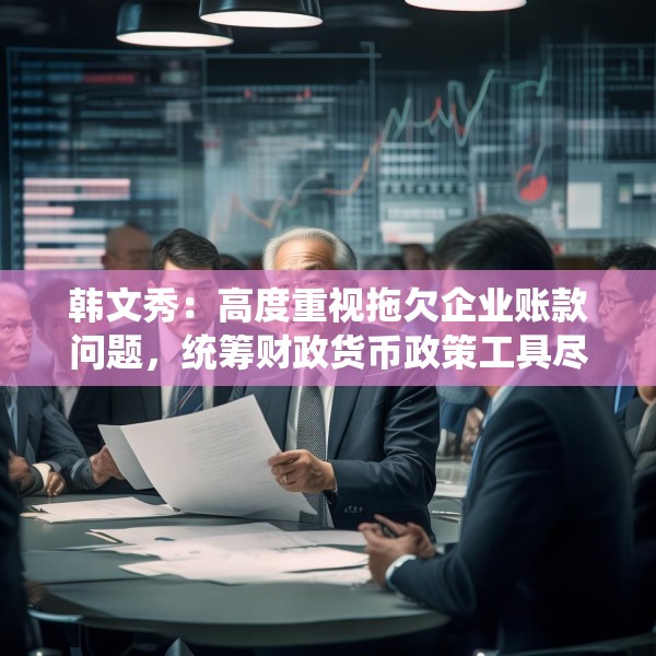 韩文秀：高度重视拖欠企业账款问题，统筹财政货币政策工具尽快取得进展