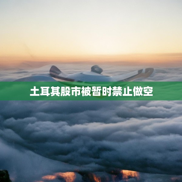 土耳其股市被暂时禁止做空