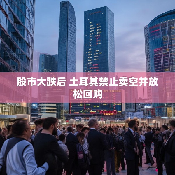 股市大跌后 土耳其禁止卖空并放松回购