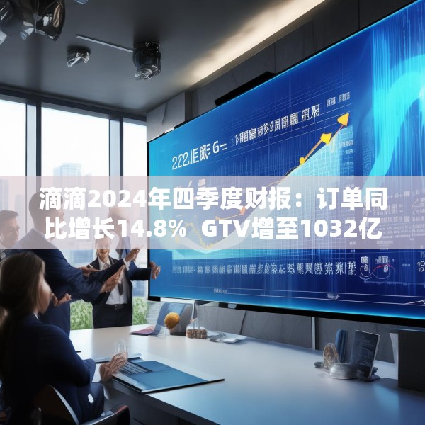 滴滴2024年四季度财报：订单同比增长14.8%  GTV增至1032亿元