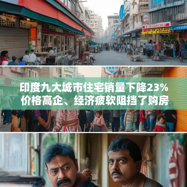 印度九大城市住宅销量下降23% 价格高企、经济疲软阻挡了购房者