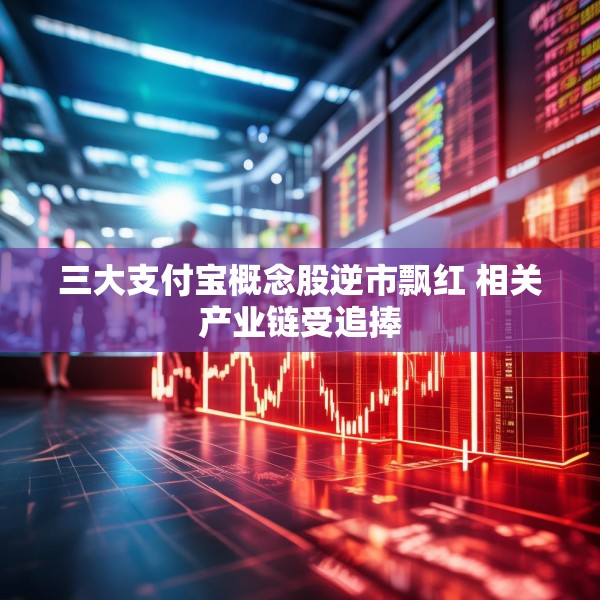 三大支付宝概念股逆市飘红 相关产业链受追捧