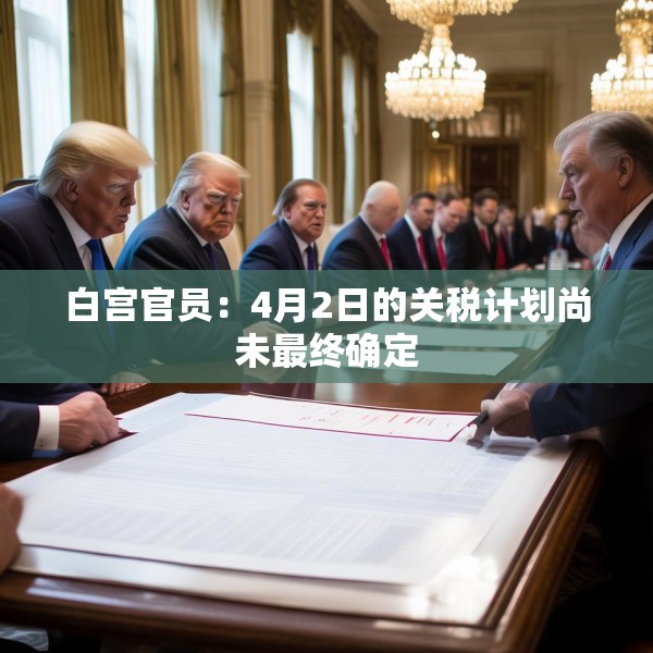 白宫官员：4月2日的关税计划尚未最终确定