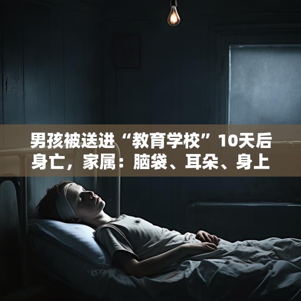 男孩被送进“教育学校”10天后身亡，家属：脑袋、耳朵、身上全是伤