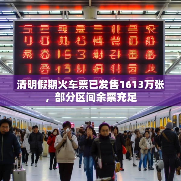 清明假期火车票已发售1613万张，部分区间余票充足