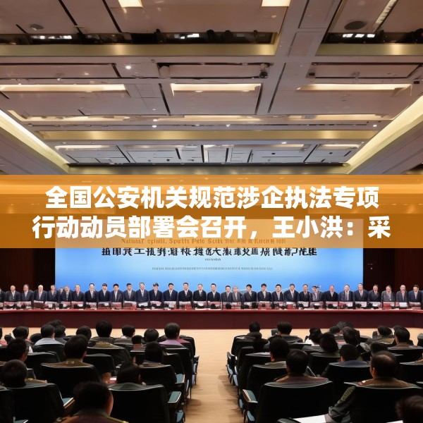 全国公安机关规范涉企执法专项行动动员部署会召开，王小洪：采取更具针对性、更有实效性的措施